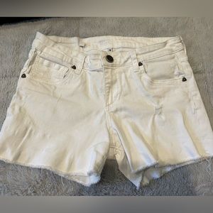 Kut From the Kloth white denim short size 6
